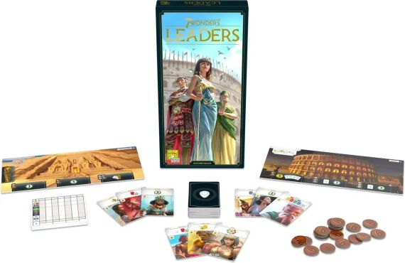 Настільна гра 7 Wonders: Leaders (7 Чудес: Лідери) доповнення | Зображення 1