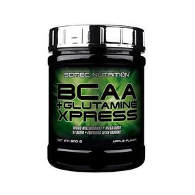 Амінокомплекс для спорту Scitec Nutrition BCAA+Glutamine Xpress 300 g /25 servings/ Apple