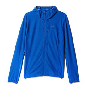 Толстовка спортивная мужская adidas TS 37.5 HO FL J AI2072 (синяя, на молнии, для тренировок, логотип адидас) XL (58)