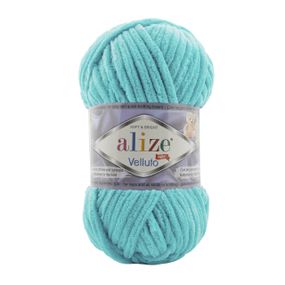 Пряжа Alize VELLUTO 490 плюшевая