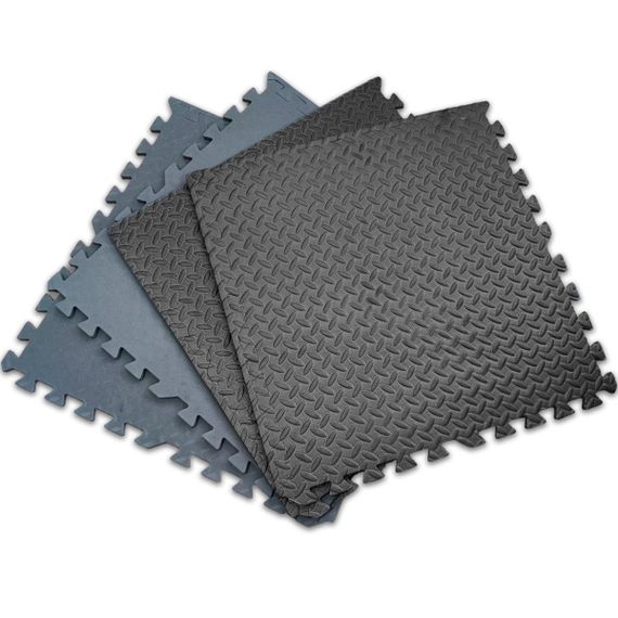 Підлога пазл - модульне покриття для підлоги чорне 600x600x10мм (МР15) SW-00001169 | Зображення 2
