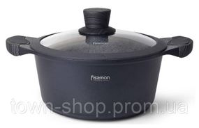 Кастрюля Fissman Prestige 4.3л с антипригарным покрытием Greblon С3 FN-5042