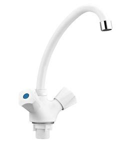 Змішувач для кухні PLAMIX Omega-271 White PM0610