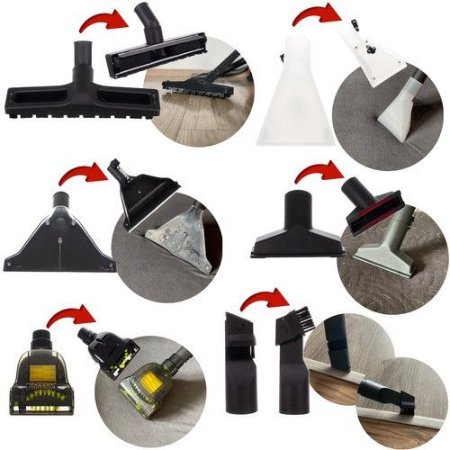 Моющий пылесос 20л Kaminer 23918 1600W с набором насадок | Зображення 8