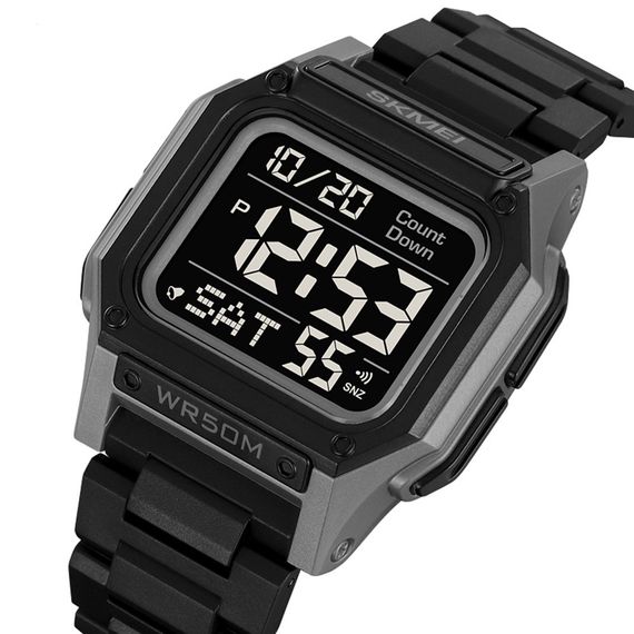 Skmei 2264BKGYBK Black-Grey-Black | Зображення 2