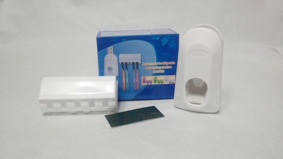 Дозатор зубної пасти, Тримач для зубних щіток стерилізатор, Toothpaste Dispenser JX1000. | Зображення 5