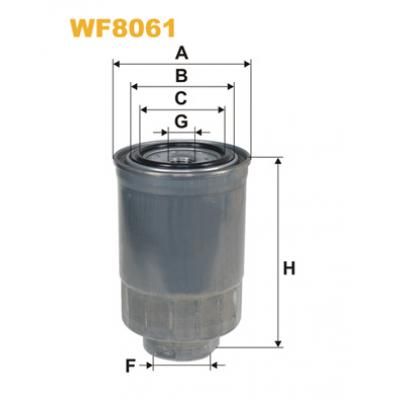 Фильтр топливный Wixfiltron WF8061