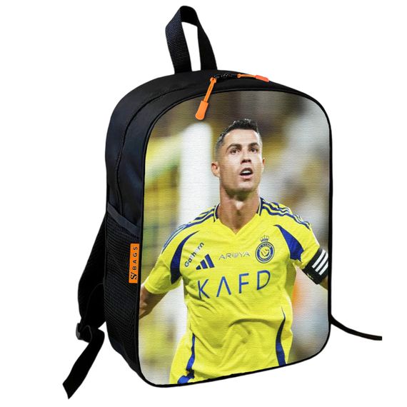 Рюкзак шкільний дитячий спортивний Кріштіану Роналду 36х27 см для хлопчика (01121)