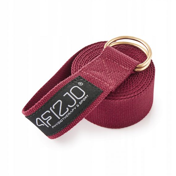 Ремінь для йоги 4FIZJO 300 см 4FJ0526 Red (P-5907739315373) | Зображення 3