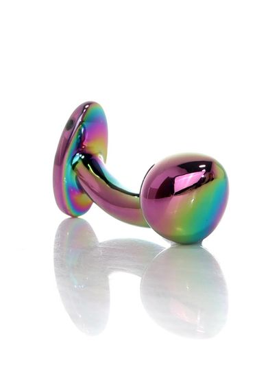 Анальна пробка - Jewellery Multicolour Curved Plug S | Зображення 3