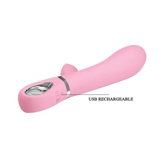 Вібратор PRETTY LOVE THOMAS USB PINK 7 function Sex Aura | Зображення 7