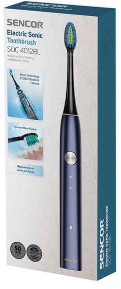 Зубна електрощітка Sencor SOC 4012BL | Зображення 1