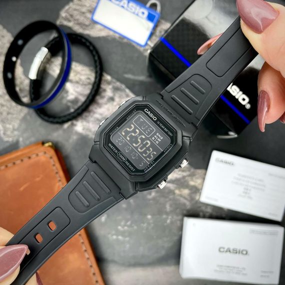 Чоловічий годинник Casio W-800H-1B | Зображення 1