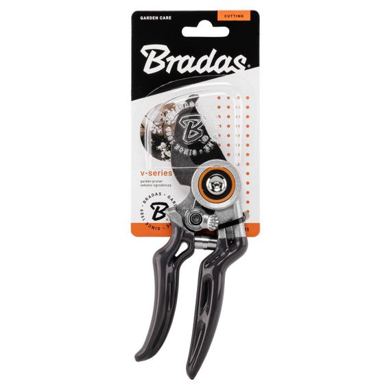 Секатор садовий Bradas V-SERIES, обвідне лезо зі сталі SK5, ALU (KT-V1041) | Зображення 1