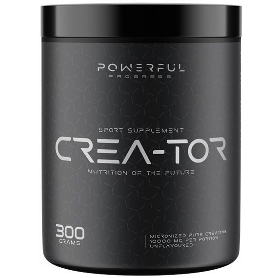 Креатин моногідрат Powerful Progress Crea-Tor Micronized 300 g /60 servings/ Unflavored