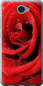 Чехол на Huawei Y7 2017 Красная роза "529u-1019-17620"