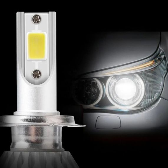 Комплект автомобильных LED ламп C6 H11, 2 шт, 36W / Светодиодные лампы для авто / Лампы для фар | Зображення 1