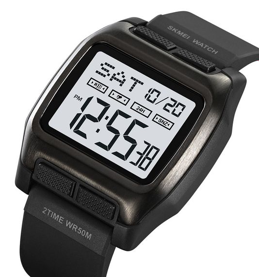 Skmei 2193BKWT Black-White | Зображення 1