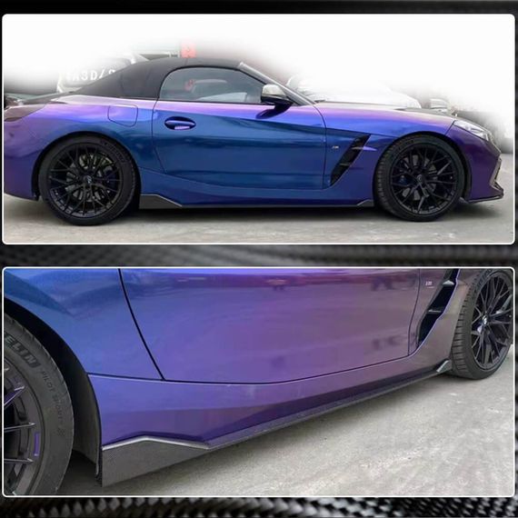 Накладки на пороги (для M-Sport, Карбон) для BMW Z4 (G29) 2018- гг | Зображення 3