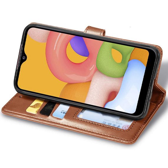 Шкіряний чохол-книжка GETMAN Gallant (PU) для Samsung Galaxy M31 | Зображення 2