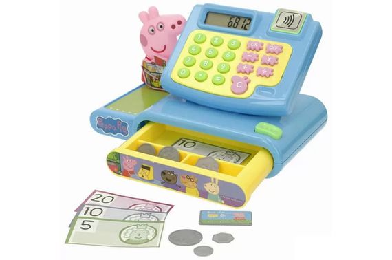 Касовий апарат 1684937 PEPPA на батарейках, музика Peppa Roleplay | Зображення 2