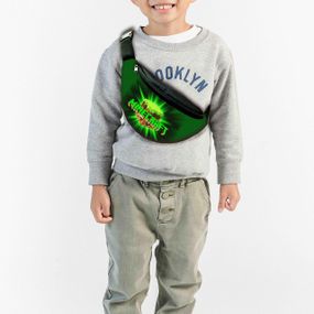 Сумка-бананка дитяча майнкрафт "Minecraft" з принтом ,32х15см,сумка для хлопчика через плече (00146)