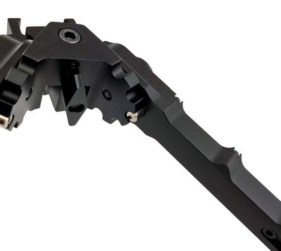 Сошки Buvele V9 на Weaver Picatinny 18.4 - 22.9 см быстросъемные Сошки для винтовок Сошки для оружия | Зображення 5