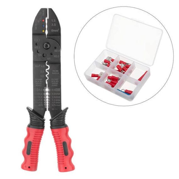 Набір інструментів 100 од., STORM, 1/2", 1/4", Cr-V INTERTOOL ET-8100 | Зображення 8