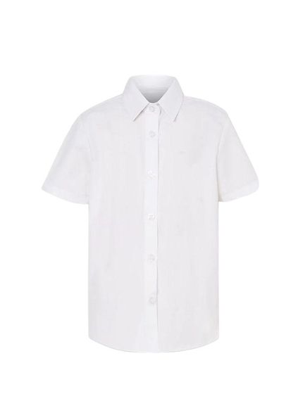 Дитяча сорочка для дівчинки Plus Fit з коротким рукавом George 110-116 см Біла (25091750)