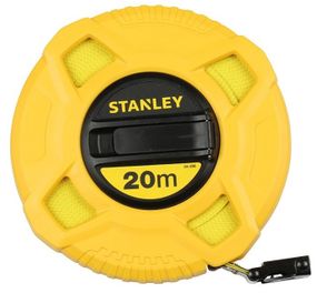 Лента измерительная Stanley &quot; FIBERGLASS &quot; 20мх12мм, в пластмассовом корпусе (0-34-296)