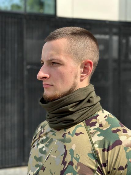 Баф олива термо фліс | Зображення 1