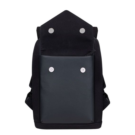 Рюкзак городской Rivacase 8521 Cardiff / Black 25х35х11 см черный | Зображення 2
