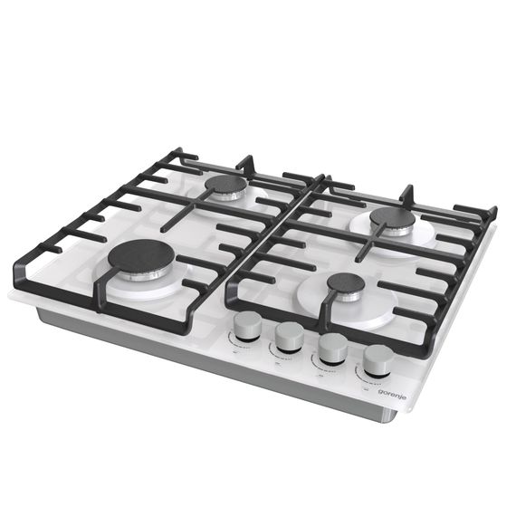 Варочная поверхность Gorenje газ на стекле GT642AXW | Зображення 2