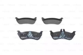 Колодки гальмівні дискові MB ML320/ML230/ML270CDI/ML350-05, BOSCH (0986424708)