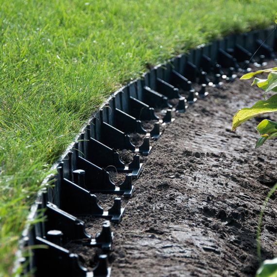 Бордюр садовий Bradas RIM-BORD 58х1000 мм, чорний (OBRB58) | Зображення 6