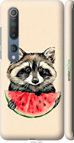 Чохол на Xiaomi Mi 10 Pro Єнотик з кавуном "4605m-1870-2448"