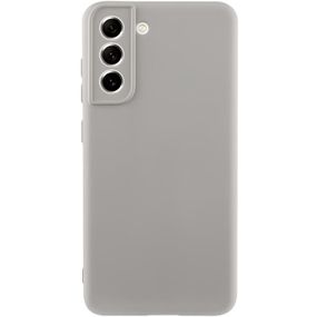 Чохол TPU GETMAN Liquid Silk Full Camera для Samsung Galaxy S21 Сірий / Lavender