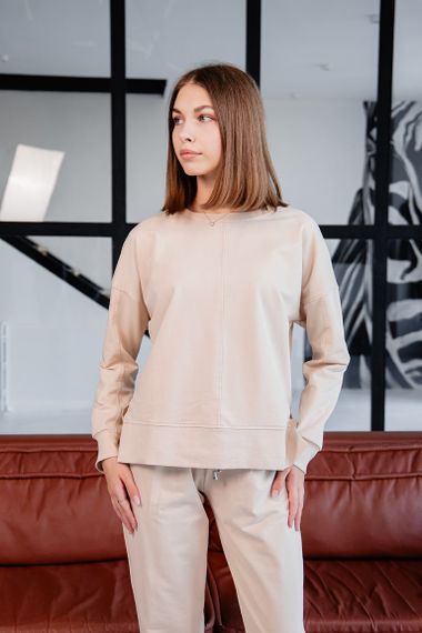 Костюм жіночий Носи своє 48 Бежевий (p-7900-156885) | Зображення 4