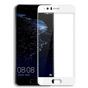 Захисне скло 2.5D на весь екран для Huawei P10 колір Білий