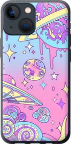Чехол на iPhone 13 Mini Розовая галактика "4146u-2373-17620"