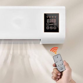 Тепловентилятор настенный Сакура дуйка с пультом Белый