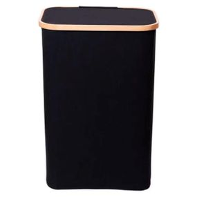 Корзина для белья с крышкой 40×30×60 (см) мягкая 70 (л) HP-41-16