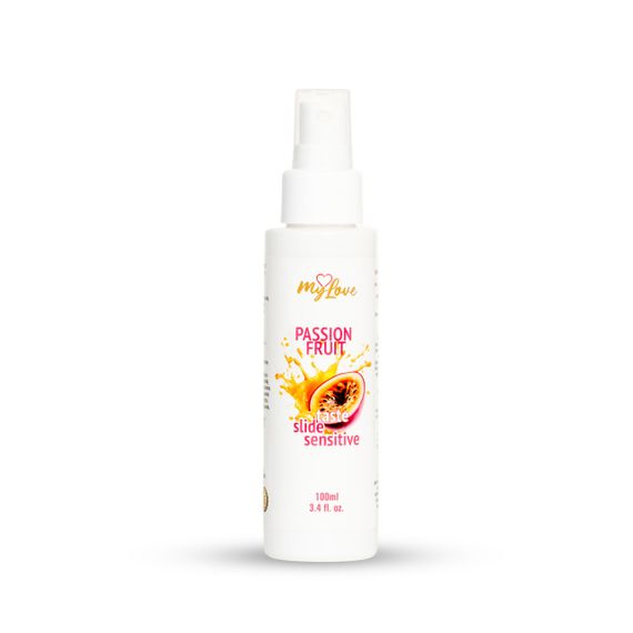 Інтимний гель-лубрикант - MyLove Taste Slide Sensitive Passion Fruit, 100 мл Sex Aura