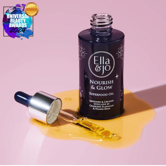 Розгладжуюча олія з ретінолом Ella & Jo Nourish & Glow - Superfood Face Oil