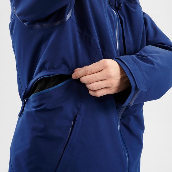 Чоловіча лижна куртка 580 для швидкісних спусків - Синя - XS | Зображення 7