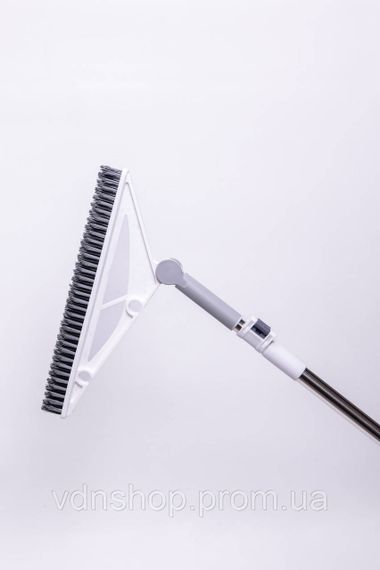 Швабра треугольная с металлической ручкой и резиновой кромкой для плитки, ламината, линолеума, влажной уборки HP-35015-38 | Зображення 2