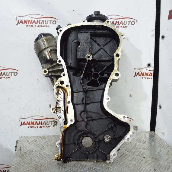 Кришка двигуна передня 1.6 FSI 16V Volkswagen Golf V 2003-2008 Кришка розподільчого валу Фольксваген 03C109211G | Зображення 1