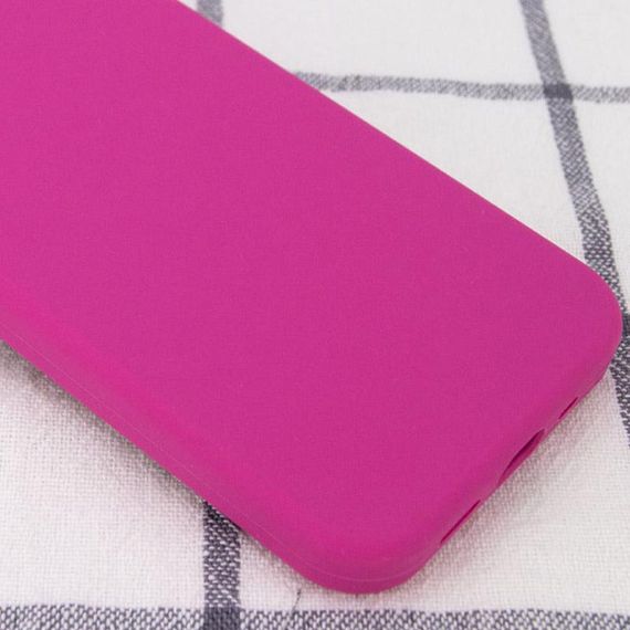 Чехол Silicone Case Full Protective (AA) NO LOGO для Apple iPhone 14 (6.1") Малиновый / Dragon Fruit | Зображення 1