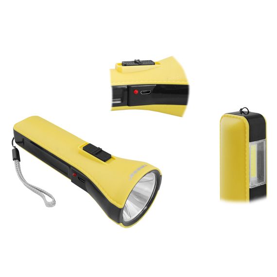 Ручной фонарик led (2 режима работы) Tiross TS-1851, Тактичный фонарь, Фонарик тактический AF-713 аккумуляторный ручной | Зображення 1
