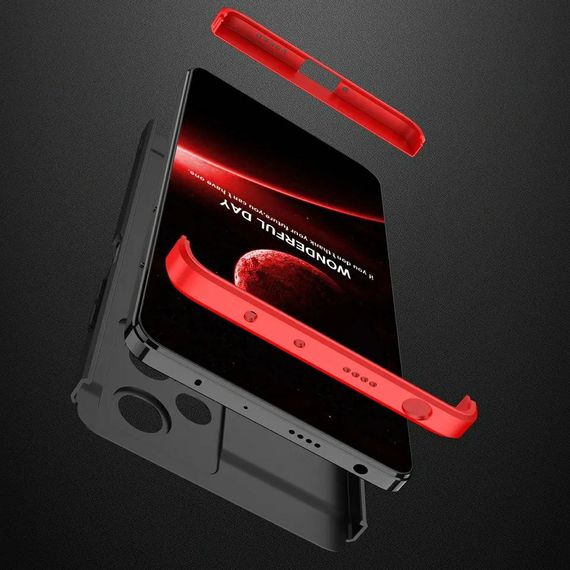 Чохол GKK 360 градусів для Xiaomi Redmi Note 12 5G колір Синій | Зображення 2
